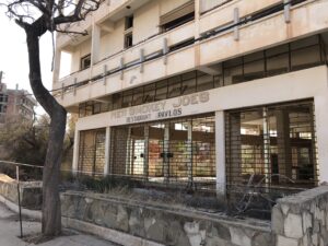 One of the abandoned building in Varosha. Picture taken on reopening of Varosha