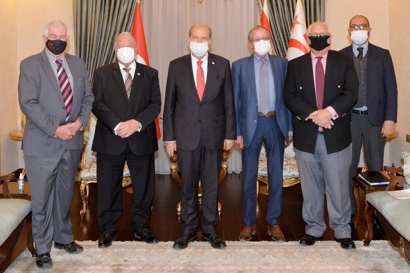 In April 2022 the British Residence Society (BRS) met with President Ersin Tatar, to discuss the ongoing issues that affect the British community in TRNC. Our advocate, Erdem Erginel, was present in the meeting.